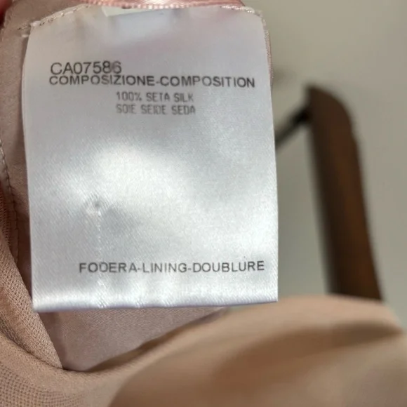 Stella McCartney Silk Blouse Sheer Ribbon Detail - Picture 2 of 9